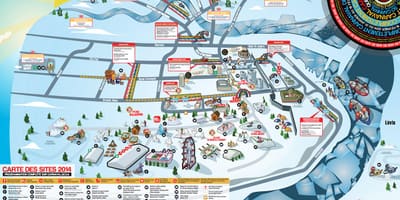 Kart qış carnival Quebec 