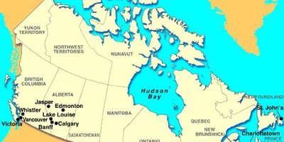 Şəhərin xəritəsi Quebec azn